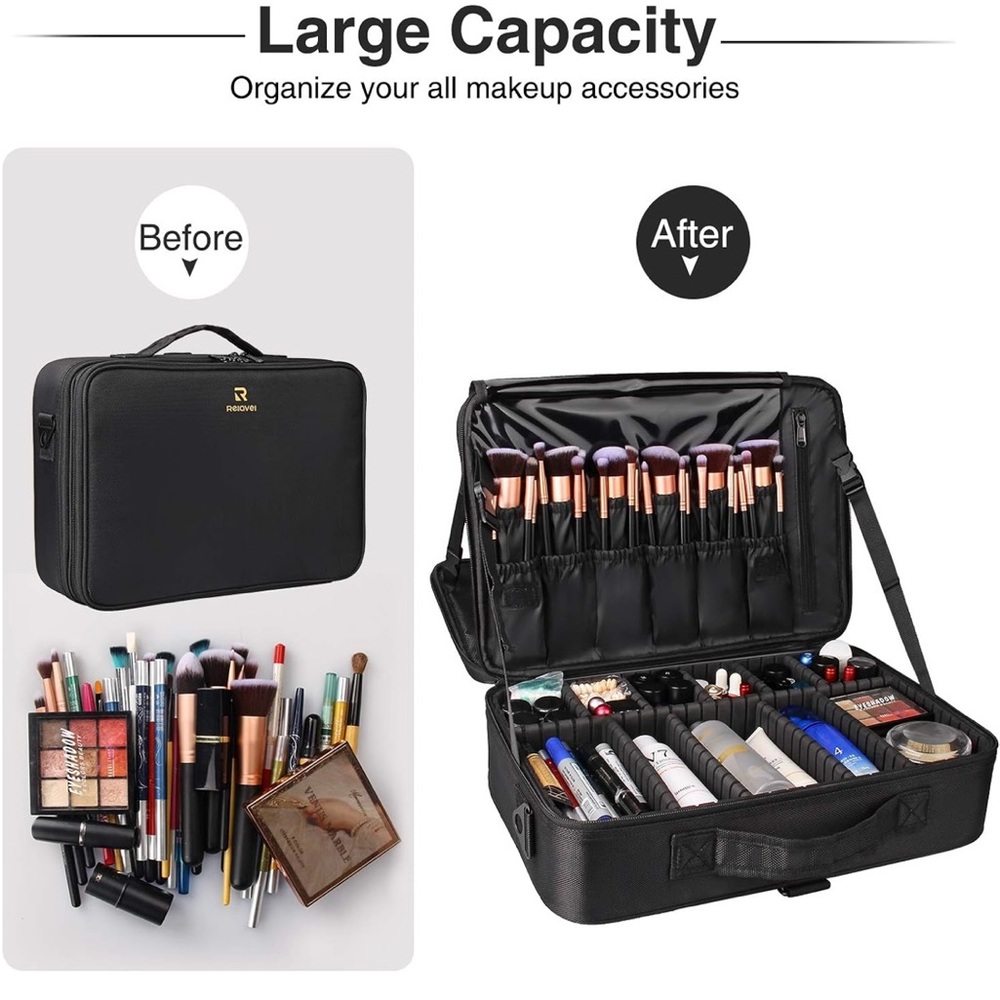 Relavel Makeup Storage Case - Picture 12 of 14